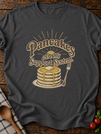 Pancake Support T-Shirt - Dark Heather