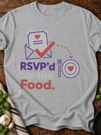 Rsvpd Food T-Shirt - Sport Grey