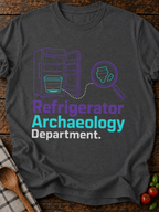 Refrigerator Archaeology T-Shirt - Dark Heather