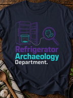 Refrigerator Archaeology T-Shirt - Navy
