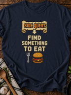 Side Quest Find Food Pixel T-Shirt - Navy
