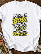 Kitchen Boss Fight Alternative T-Shirt - White