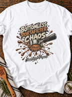Bottomless Portafilter Chaos T-Shirt - White