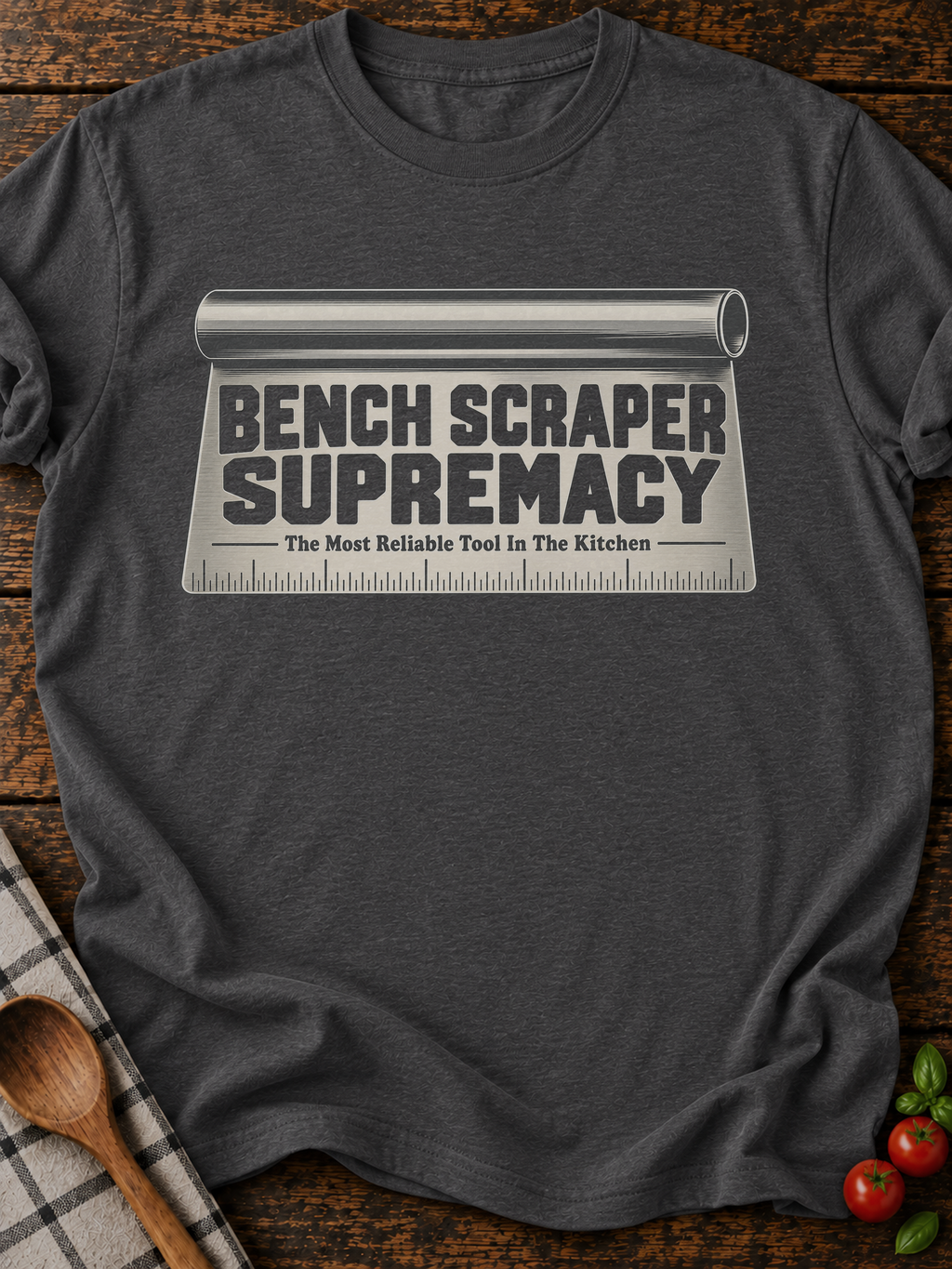 Bench Scraper Supremacy T-Shirt - Dark Heather
