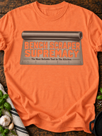 Bench Scraper Supremacy T-Shirt - Heather Orange
