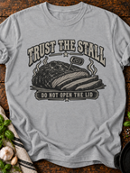 Trust The Stall T-Shirt - Sport Grey