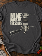 Nine Bars Of Pressure T-Shirt - Dark Heather
