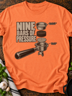 Nine Bars Of Pressure T-Shirt - Heather Orange