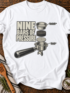 Nine Bars Of Pressure T-Shirt - White