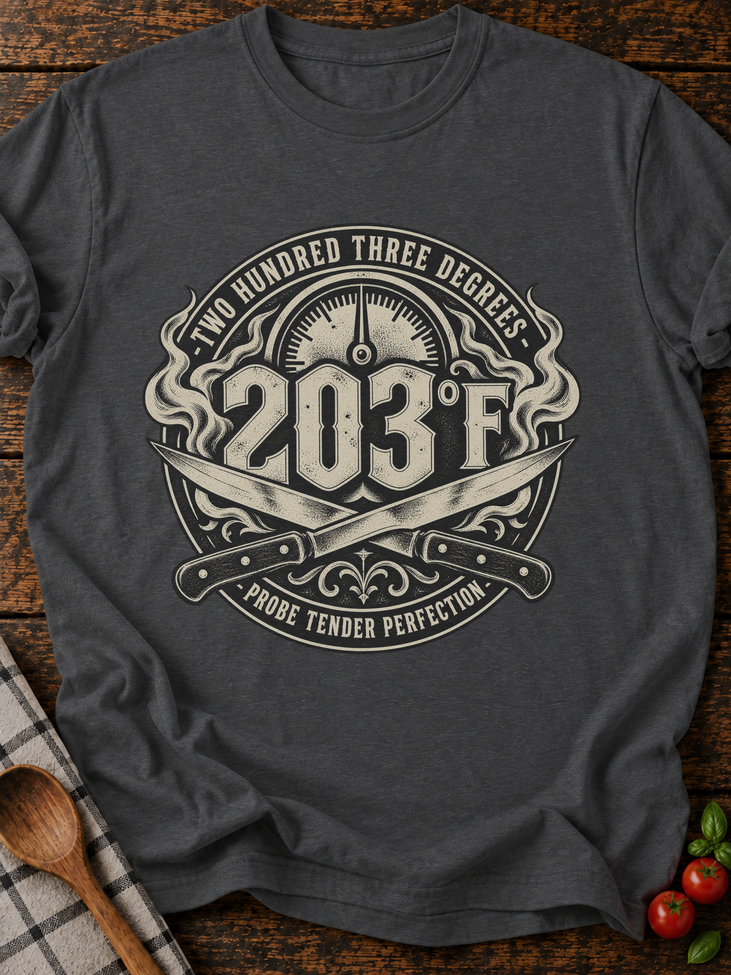 Two Hundred Three Degrees T-Shirt - Dark Heather