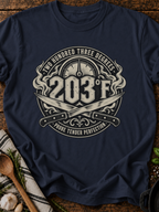Two Hundred Three Degrees T-Shirt - Navy
