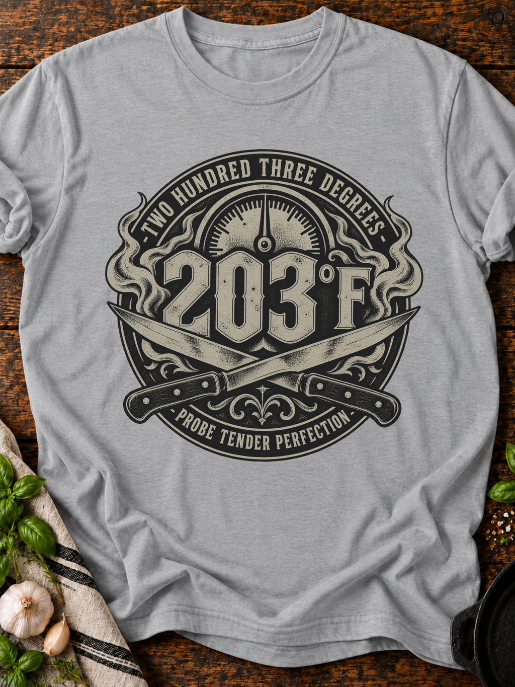Two Hundred Three Degrees T-Shirt - Sport Grey