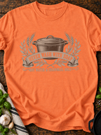 Never Wash With Soap T-Shirt - Heather Orange