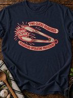 Two Clicks Required T-Shirt - Navy
