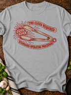 Two Clicks Required T-Shirt - Sport Grey