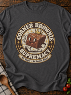 Corner Brownie Supremacy T-Shirt - Dark Heather