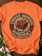 Corner Brownie Supremacy T-Shirt - Heather Orange
