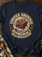 Corner Brownie Supremacy T-Shirt - Navy