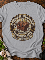 Corner Brownie Supremacy T-Shirt - Sport Grey