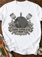 Chainmail Scrubbing Ritual T-Shirt - White