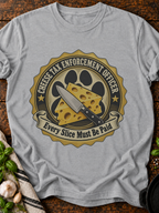 Cheese Tax Enforcement Officer T-Shirt - Sport Grey