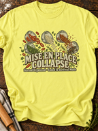 Mise En Place Collapse T-Shirt - Cornsilk