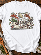 Mise En Place Collapse T-Shirt - White