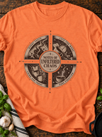 Notes Of Unfiltered Chaos T-Shirt - Heather Orange
