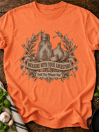 Measure With Your Ancestors T-Shirt - Heather Orange