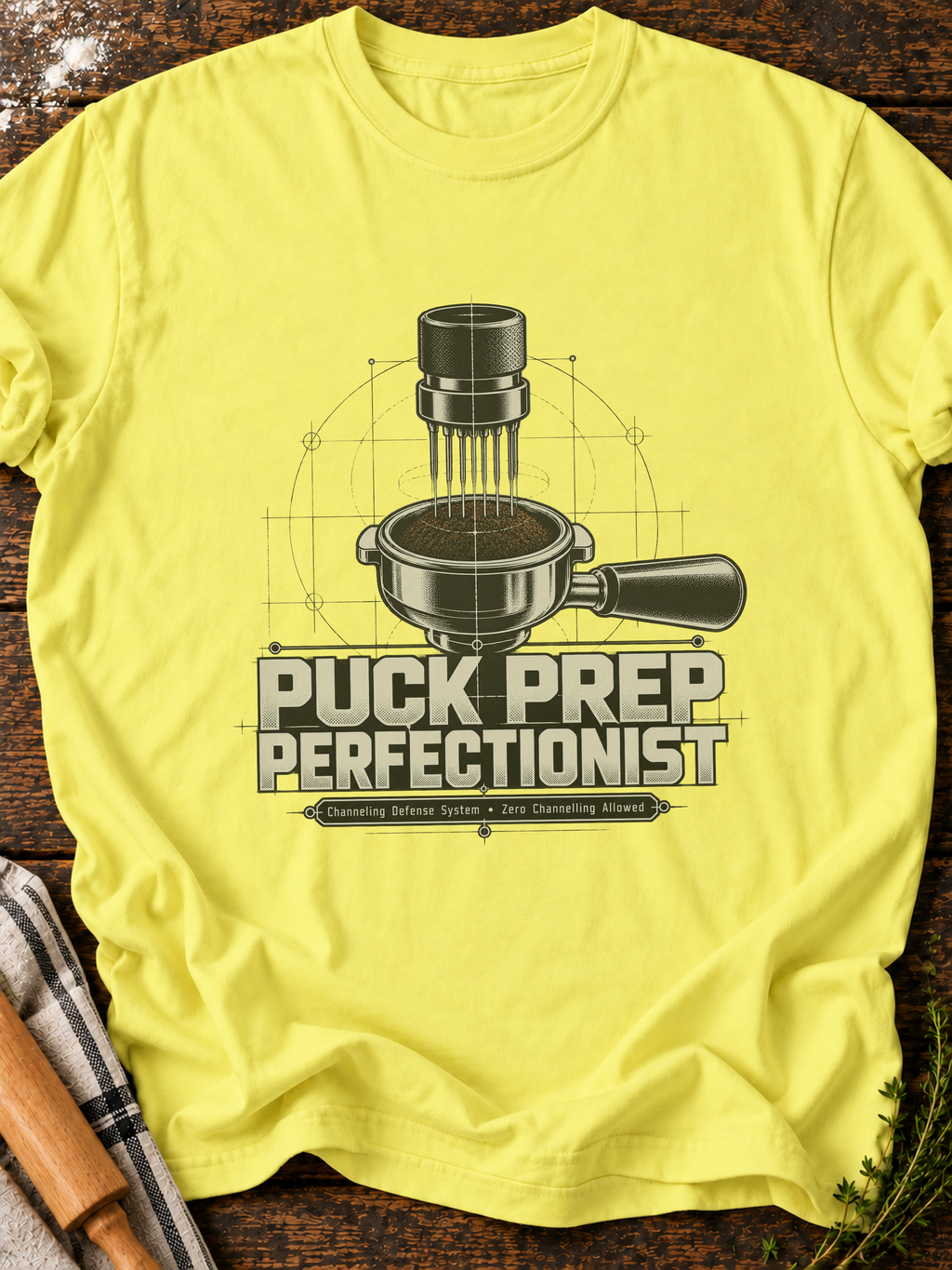 Puck Prep Perfectionist T-Shirt - Cornsilk