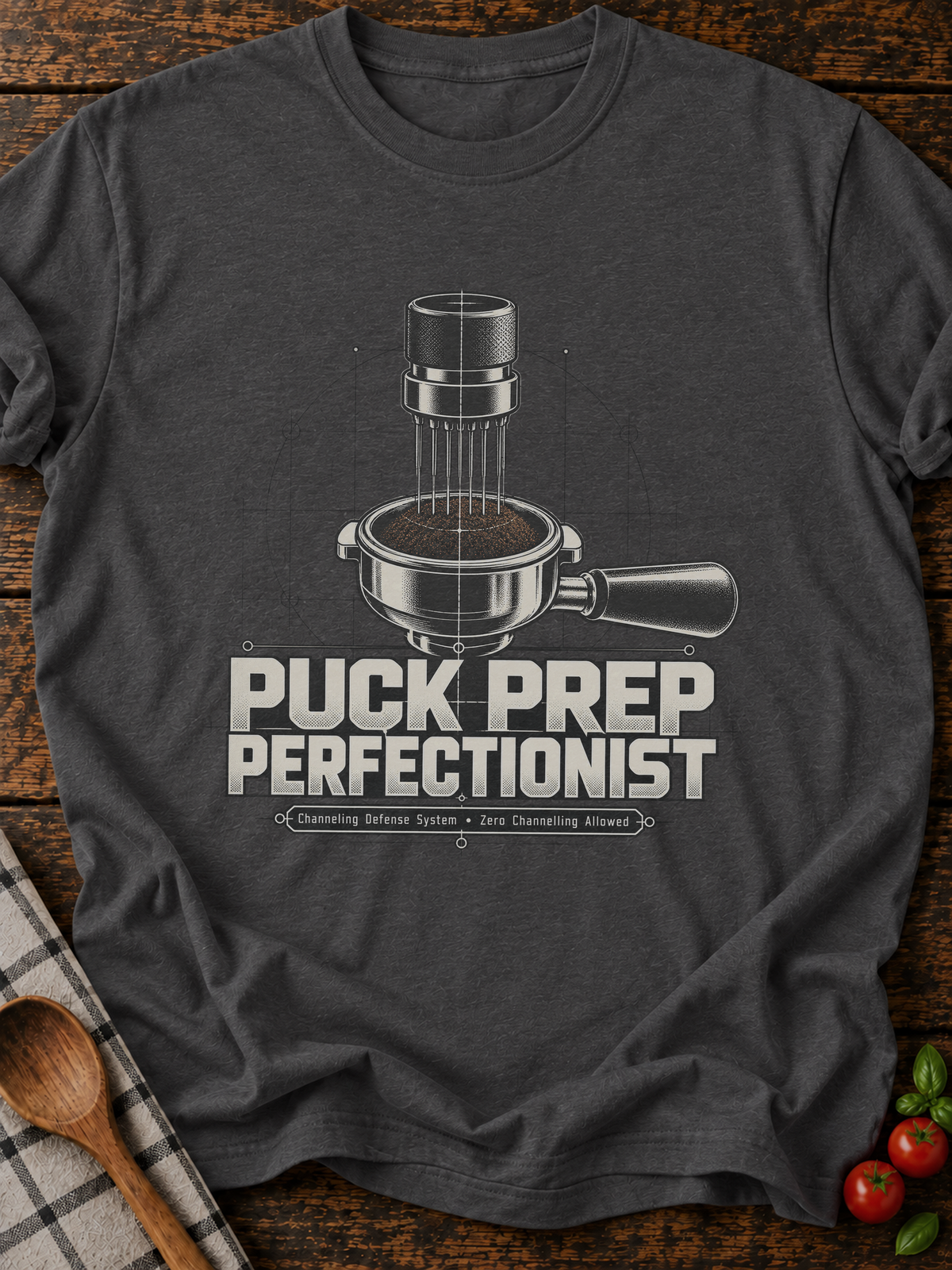 Puck Prep Perfectionist T-Shirt - Dark Heather