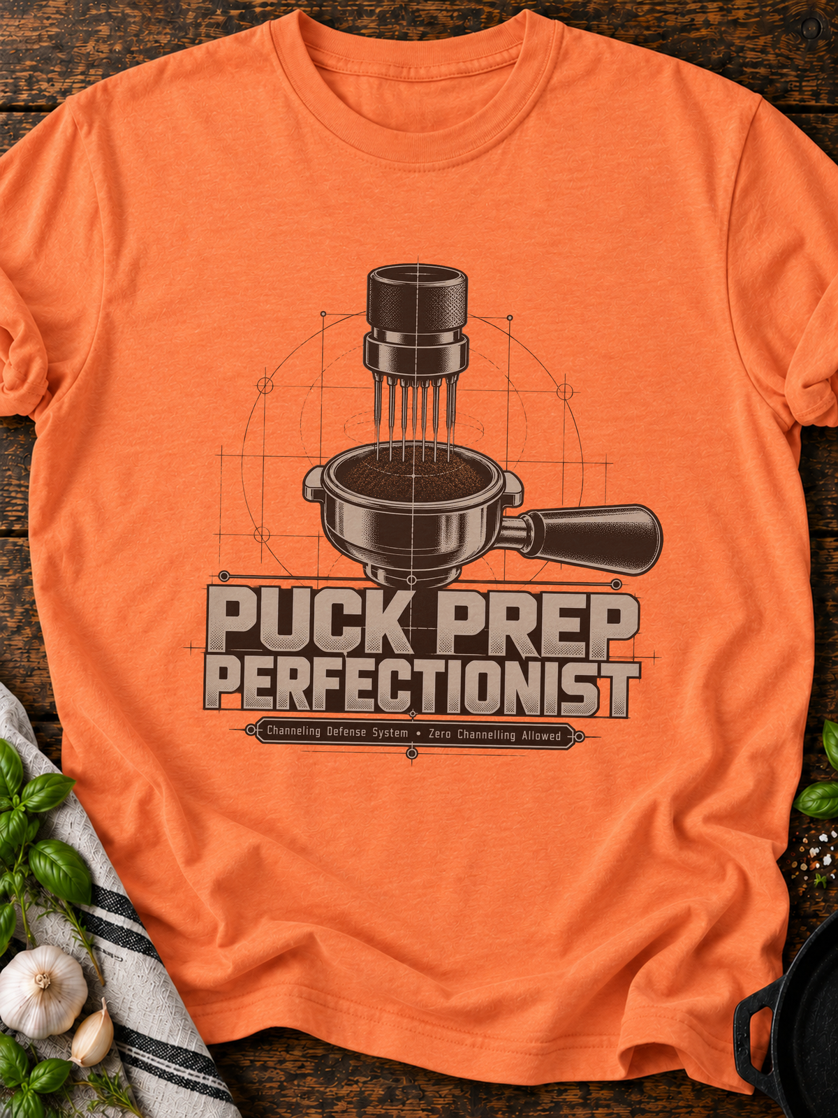 Puck Prep Perfectionist T-Shirt - Heather Orange