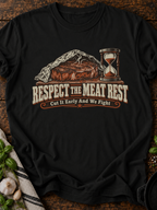 Respect The Meat Rest T-Shirt - Black