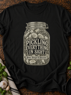 Pickling Everything In Sight T-Shirt - Black