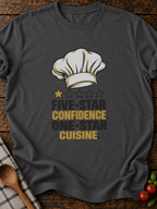 Five Star Confidence Version B T-Shirt - Dark Heather