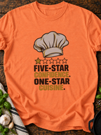 Five Star Confidence Version B T-Shirt - Heather Orange