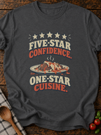 Five Star Confidence Version A T-Shirt - Dark Heather