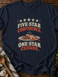 Five Star Confidence Version A T-Shirt - Navy