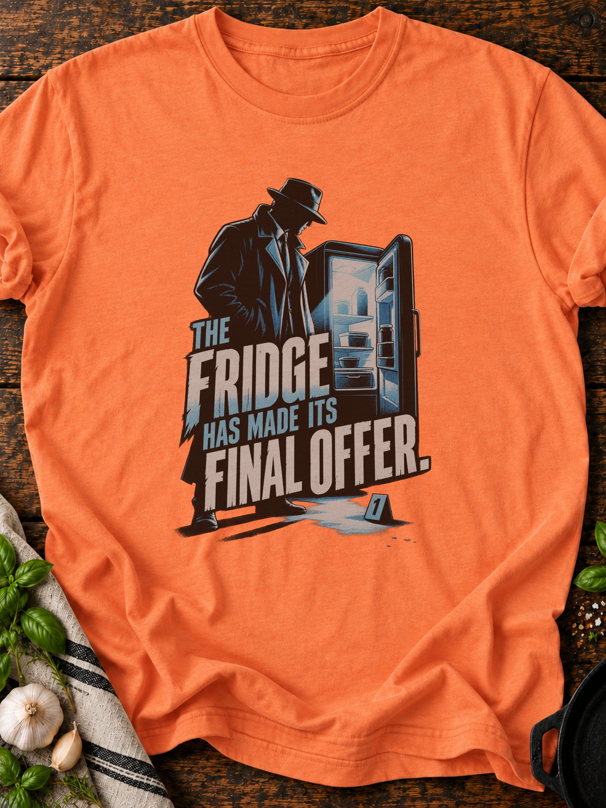 Fridge Offer Version B T-Shirt - Heather Orange