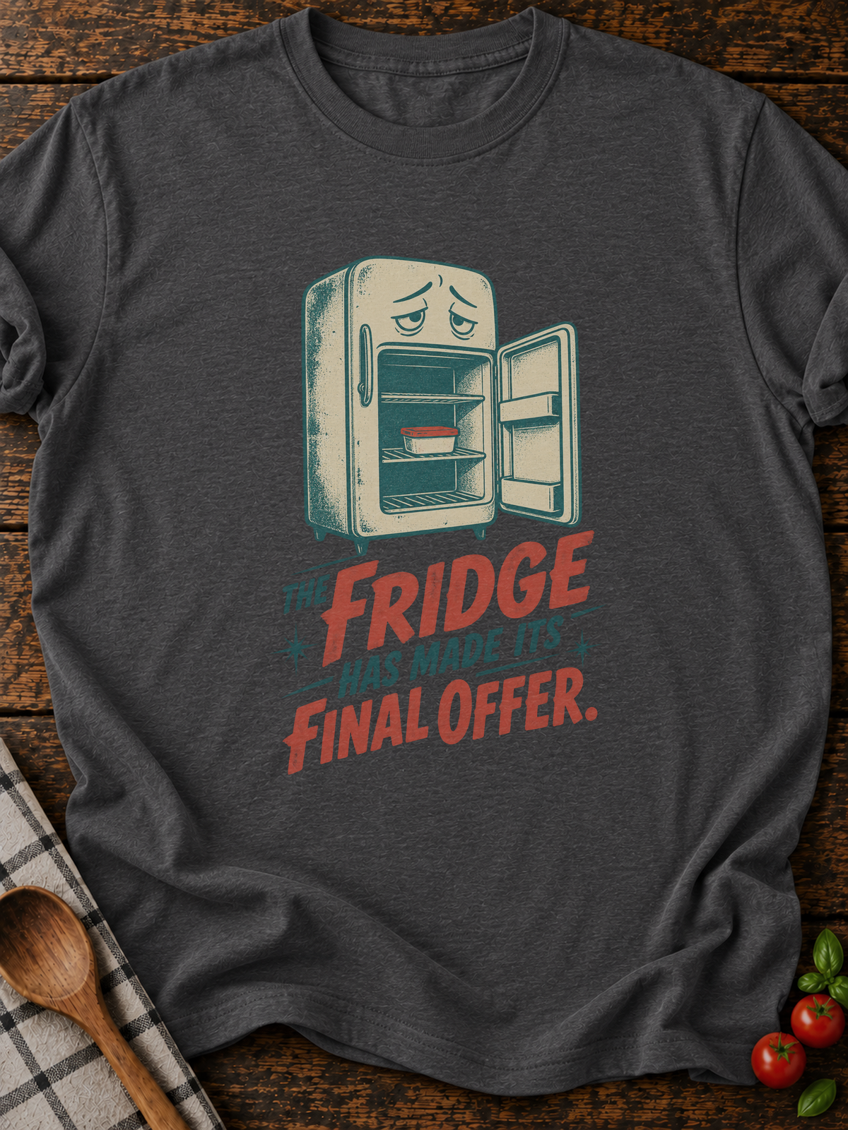 Fridge Offer Version A T-Shirt - Dark Heather