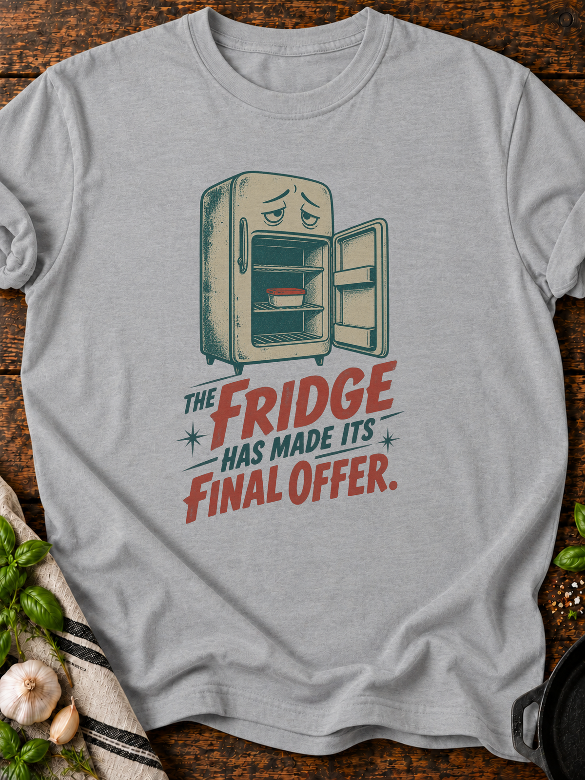 Fridge Offer Version A T-Shirt - Sport Grey