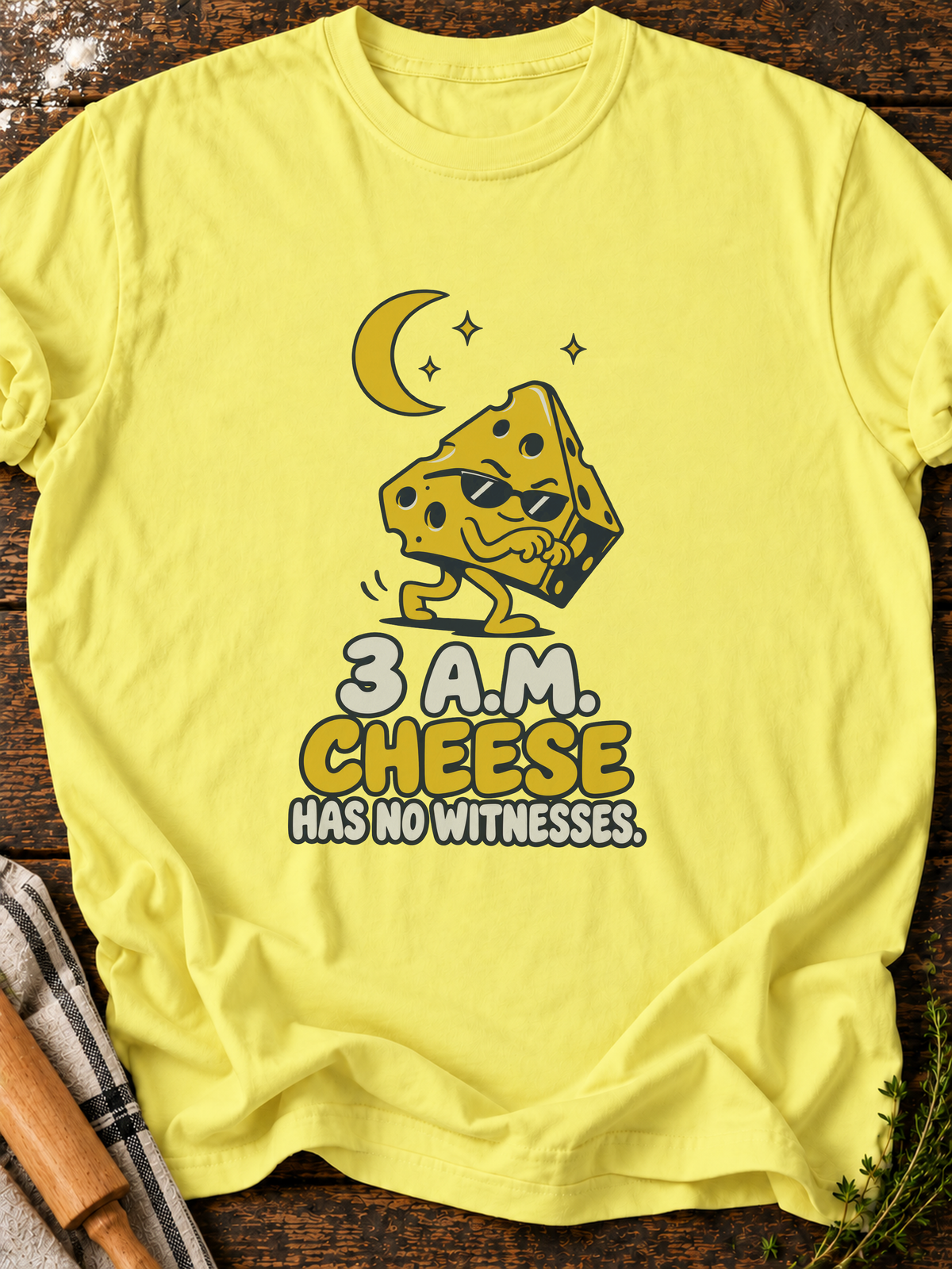 Beverage Holding Team Together Version A T-Shirt - Cornsilk