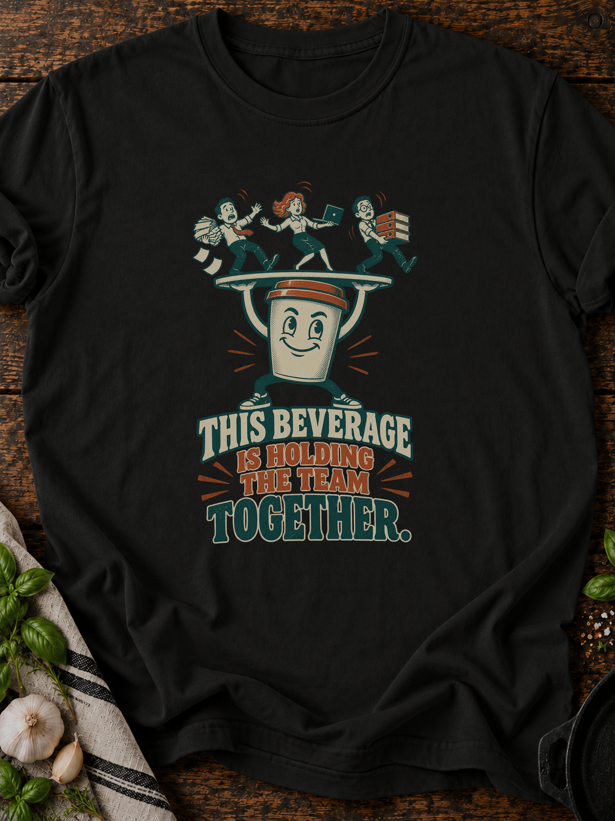 Three Am Cheese Version B T-Shirt - Black