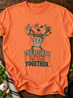 Three Am Cheese Version B T-Shirt - Heather Orange
