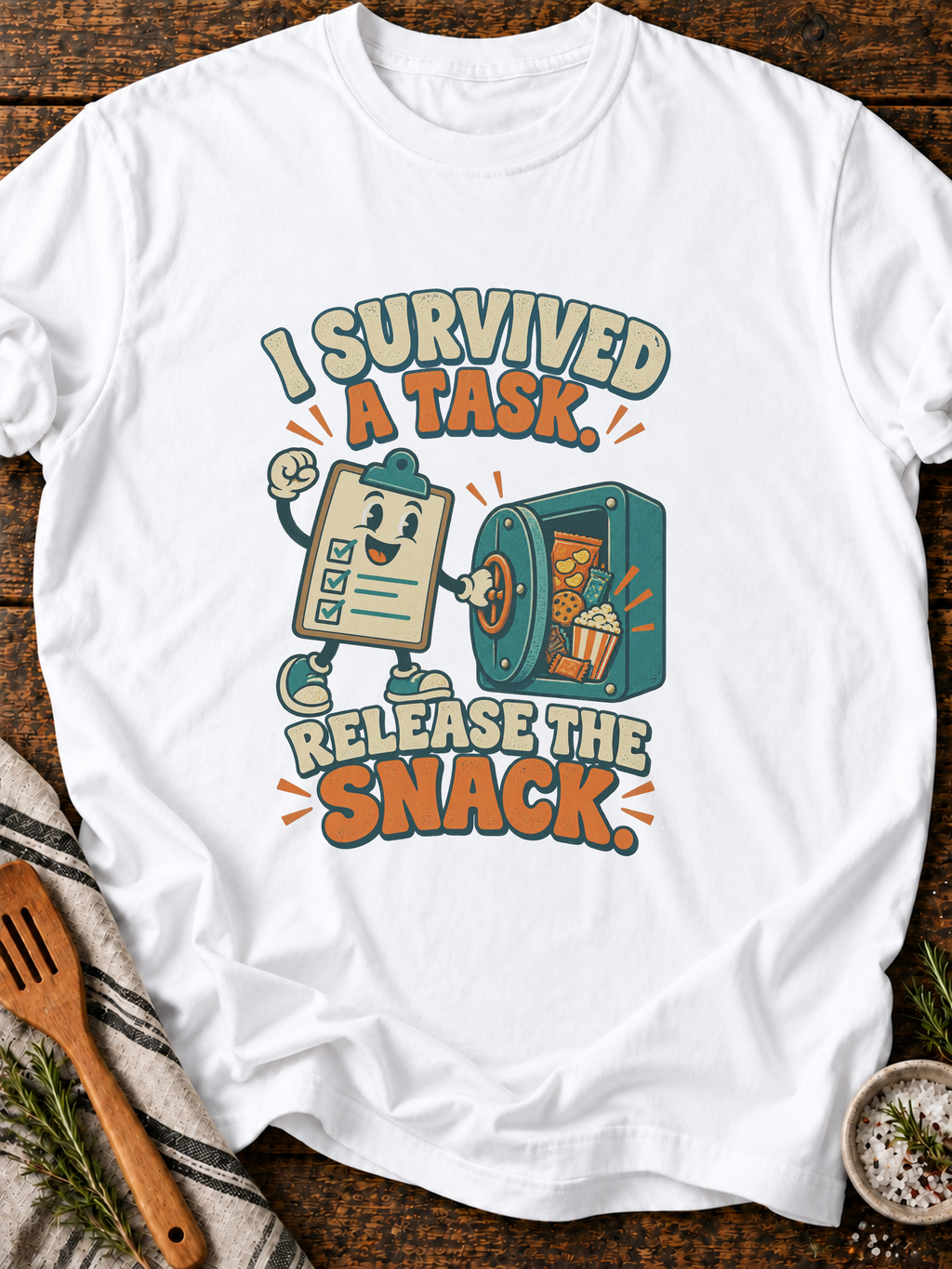 Release The Snack Version A T-Shirt - White