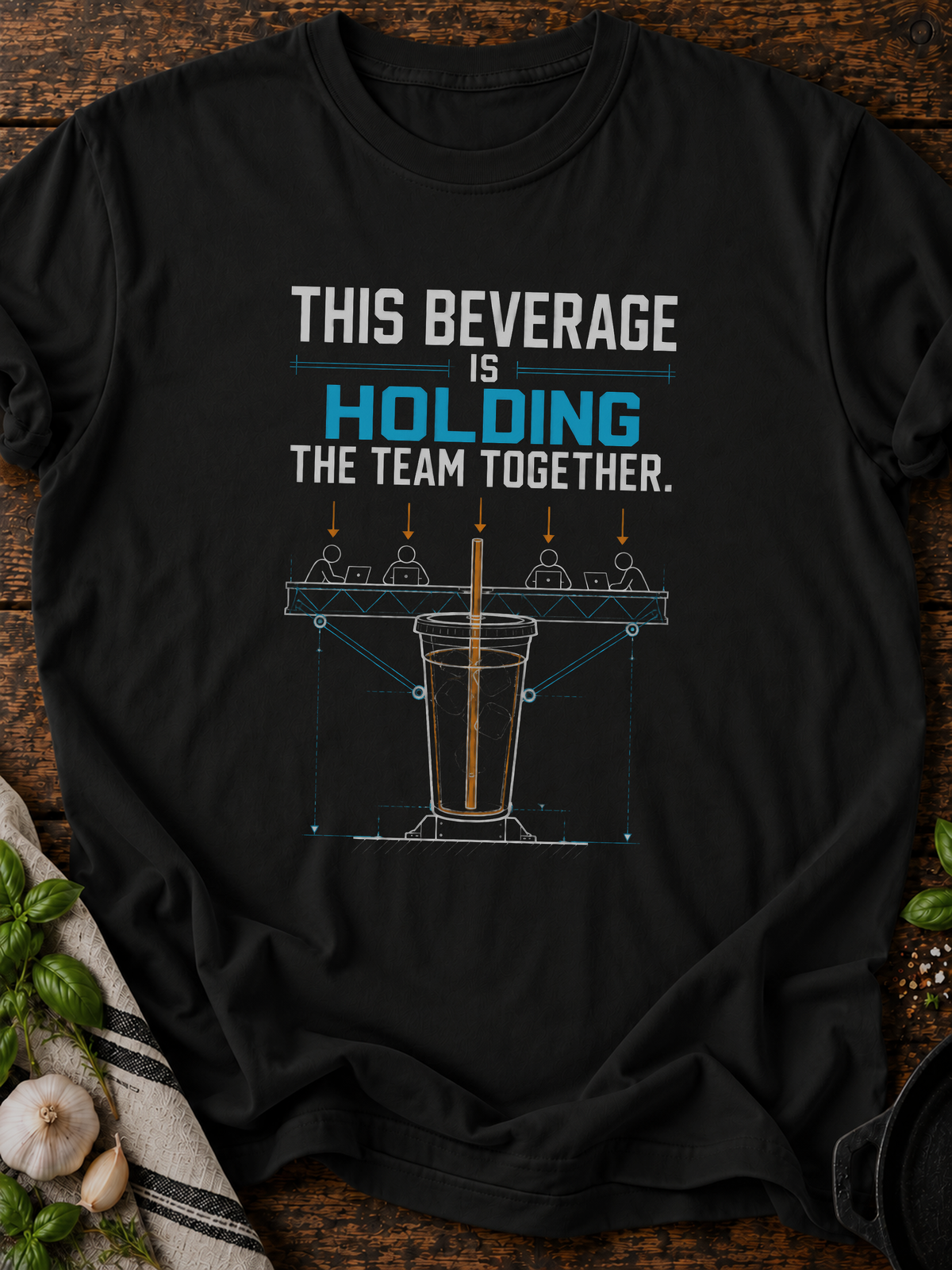 Three Am Cheese Version A T-Shirt - Black