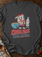 Cereal First Version B T-Shirt - Dark Heather