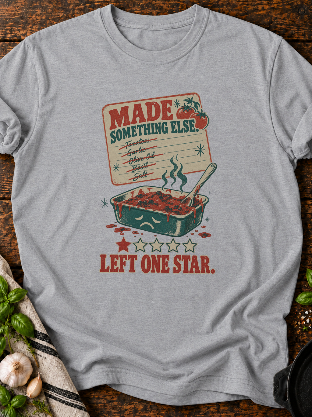 Made Something Else One Star Version B T-Shirt - Sport Grey