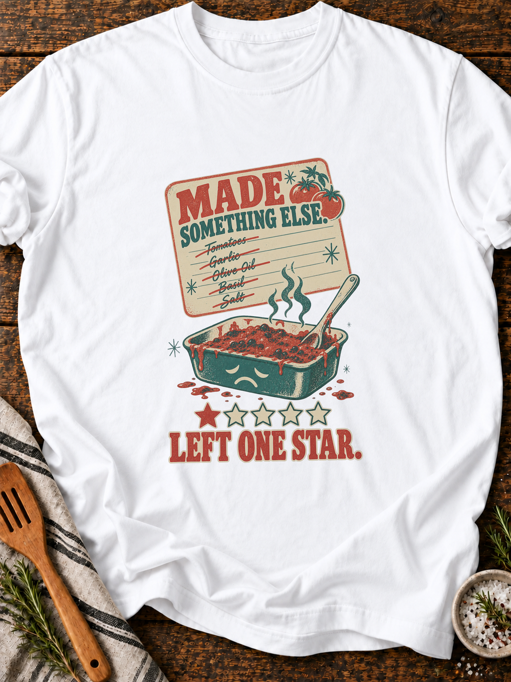 Made Something Else One Star Version B T-Shirt - White