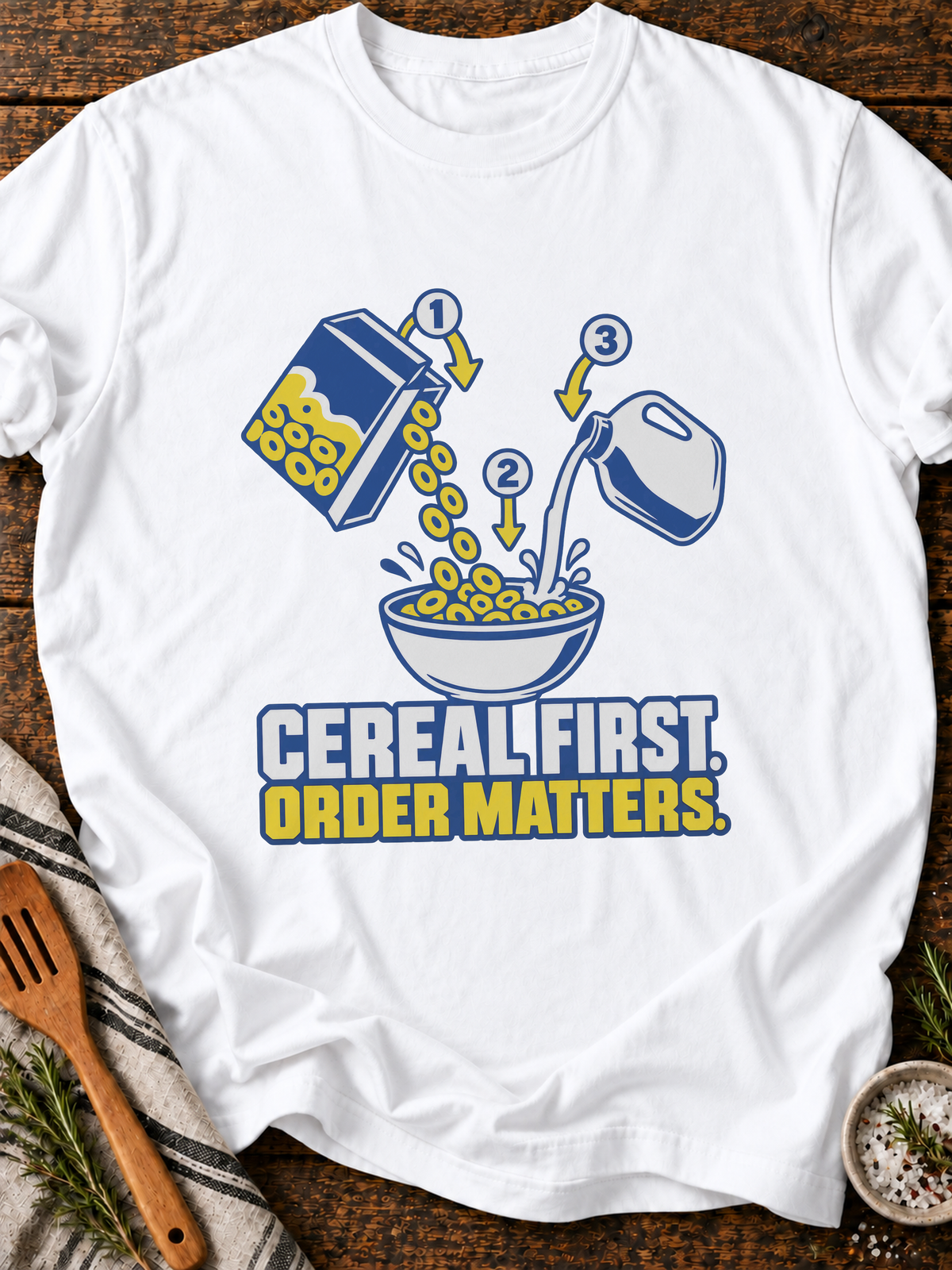 Cereal First Version A T-Shirt - White